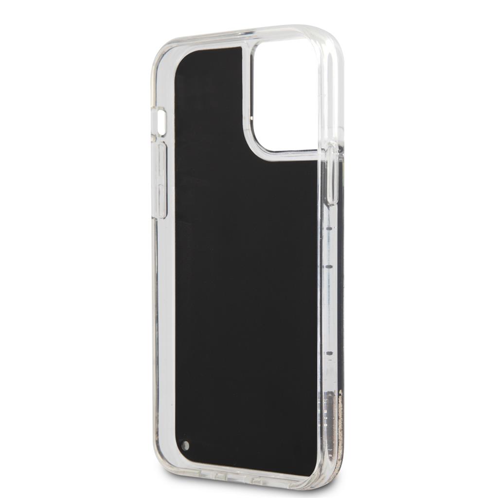 Apple iPhone 12 / iPhone 12 Pro Karl Lagerfeld glitter gatsby (Fekete - KLHCP12MLGGKBK)
