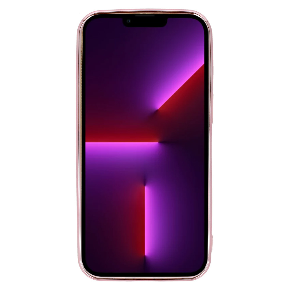 Apple iPhone 13 Beauty átlátszó hátlap tok (Rózsaszín)