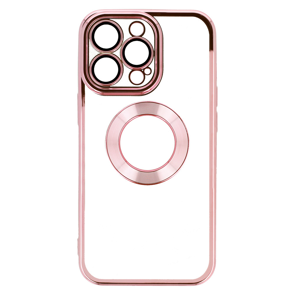 Apple iPhone 13 Beauty átlátszó hátlap tok (Rózsaszín)