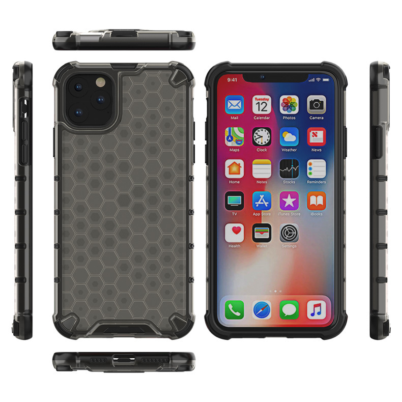 Apple iPhone 13 Honey armor hátlap tok (Fekete) 3