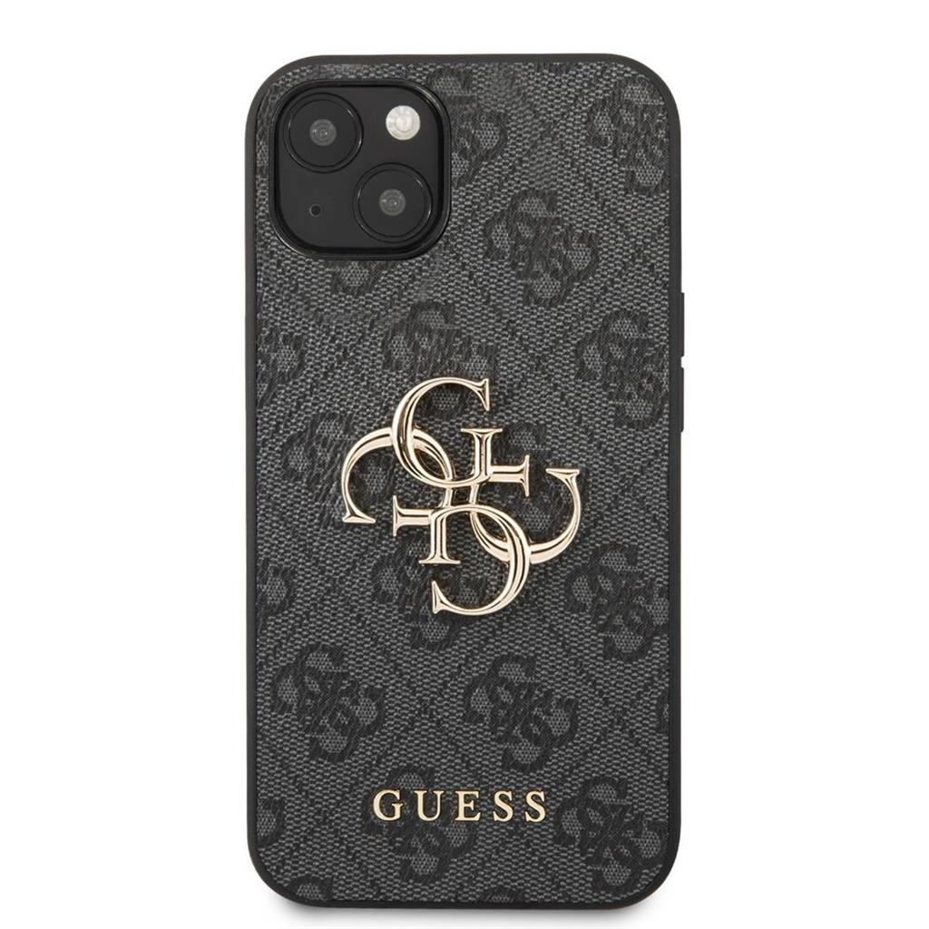 Apple iPhone 13 Guess 4G Big Metal Logo tok (Szürke) - GUHCP13M4GMGGR