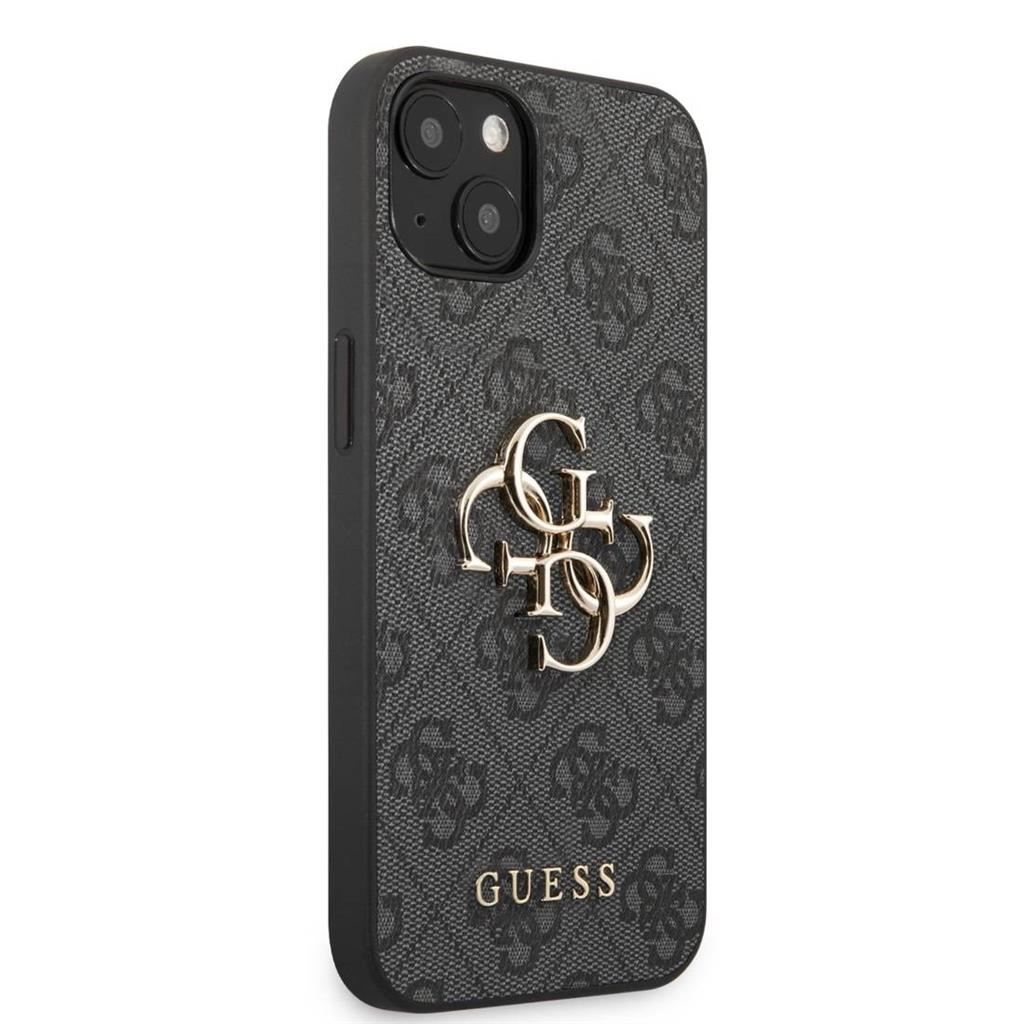 Apple iPhone 13 Guess 4G Big Metal Logo tok (Szürke) - GUHCP13M4GMGGR