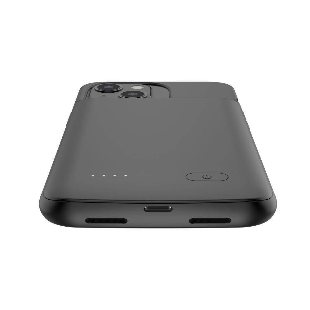 Apple iPhone 13 Tech protect powercase power bank hátlap tok (Fekete) 6