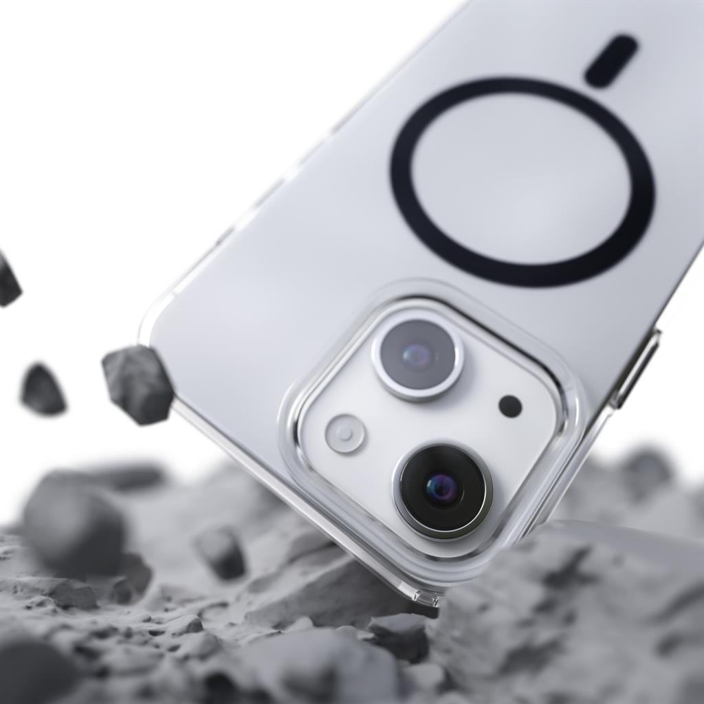 Apple iPhone 13 Etteri Color magsafe hátlap tok (Fekete) 4