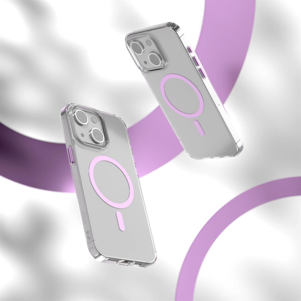 Apple iPhone 13 Etteri Color magsafe hátlap tok (Rózsaszín) 2