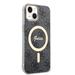 Apple iPhone 13 Guess 4G IML MagSafe tok (Fekete) - GUHMP13MH4STK