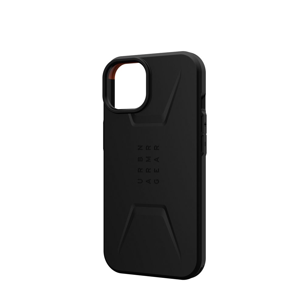 Apple iPhone 13 / iPhone 14 UAG Civilian ütésálló hátlap tok (Fekete)
