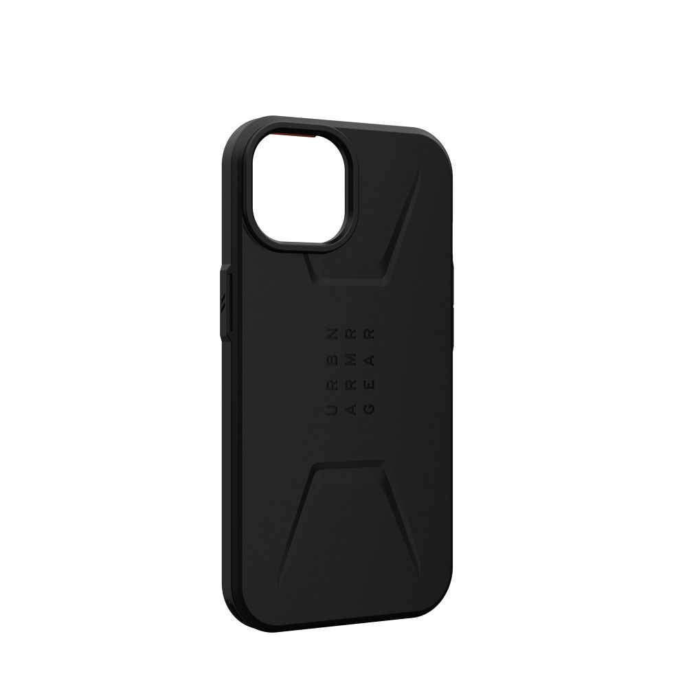 Apple iPhone 13 / iPhone 14 UAG Civilian ütésálló hátlap tok (Fekete)
