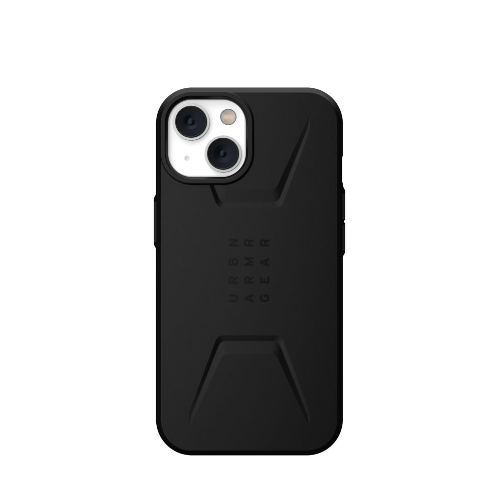 Apple iPhone 13 / iPhone 14 UAG Civilian ütésálló hátlap tok (Fekete)