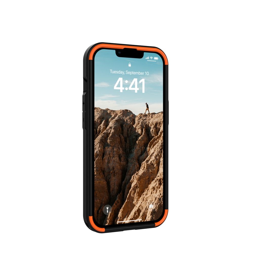 Apple iPhone 13 / iPhone 14 UAG Civilian ütésálló hátlap tok (Fekete)