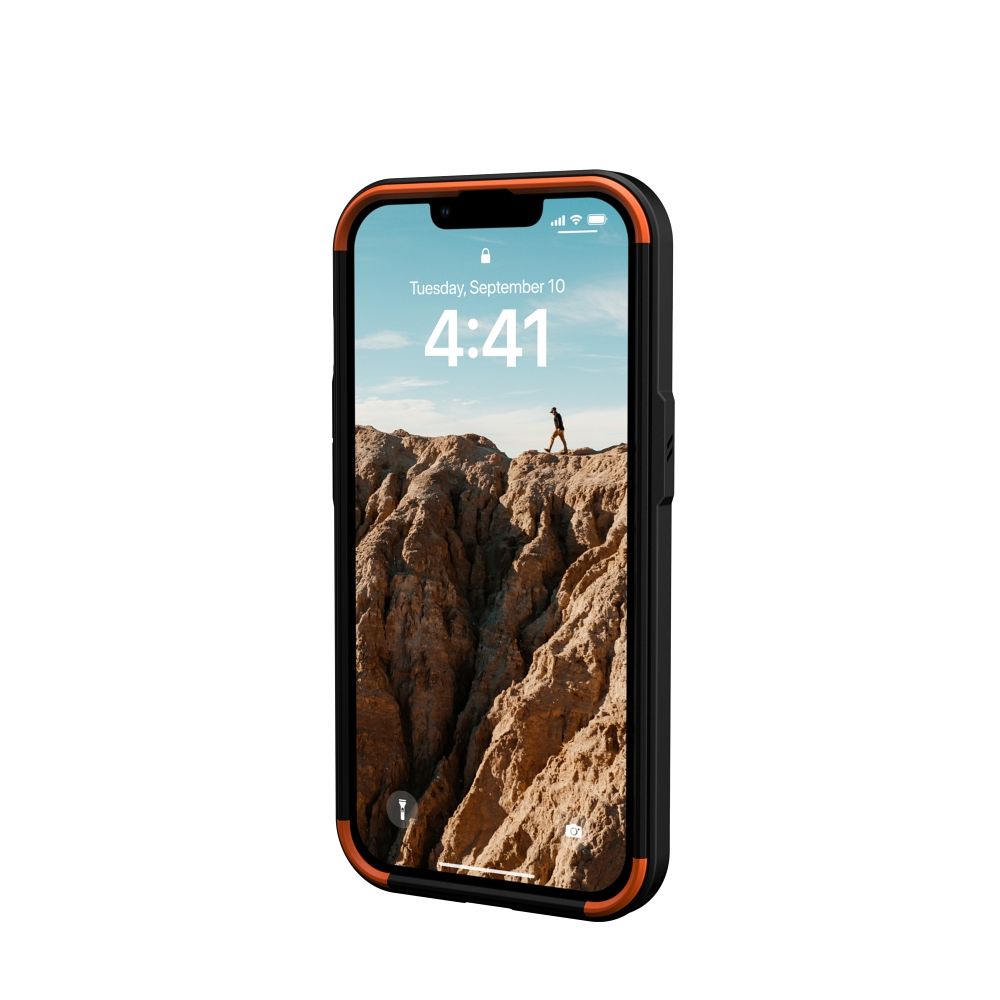 Apple iPhone 13 / iPhone 14 UAG Civilian ütésálló hátlap tok (Fekete)
