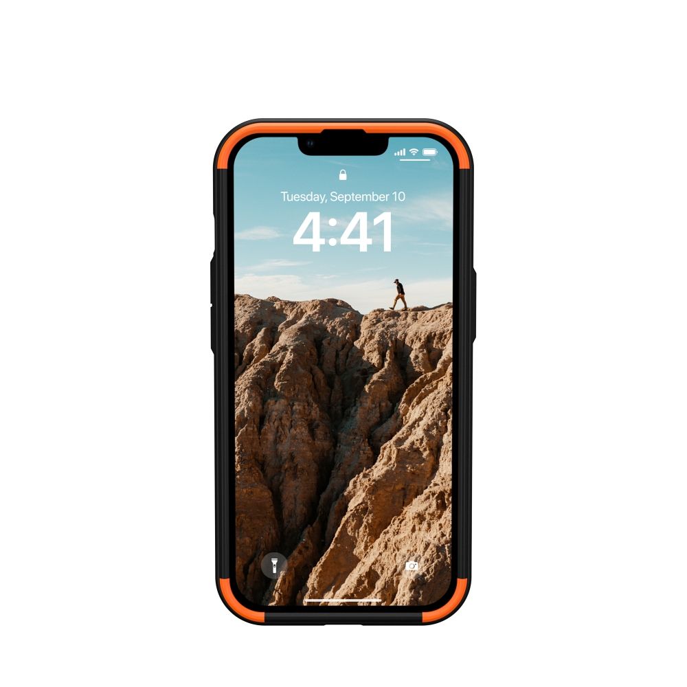 Apple iPhone 13 / iPhone 14 UAG Civilian ütésálló hátlap tok (Fekete)