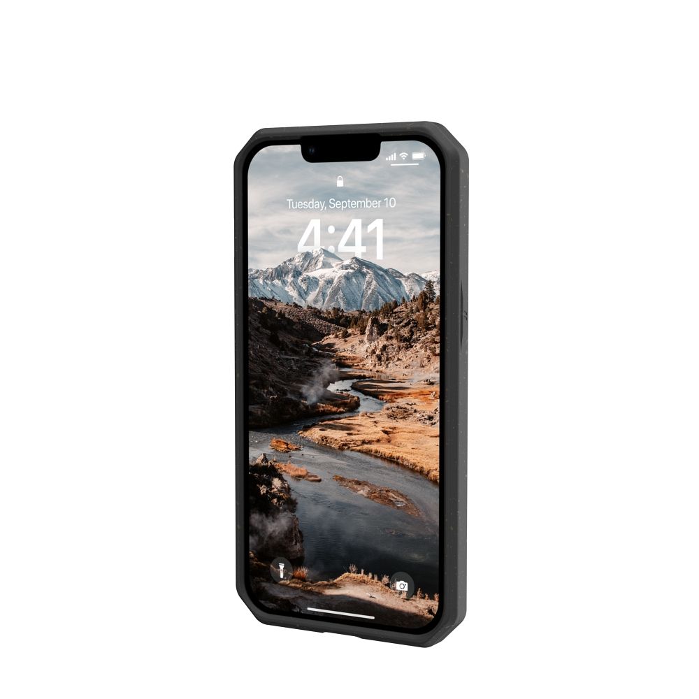 Apple iPhone 13 / iPhone 14 UAG Outback ütésálló BIO prémium tok (Fekete)