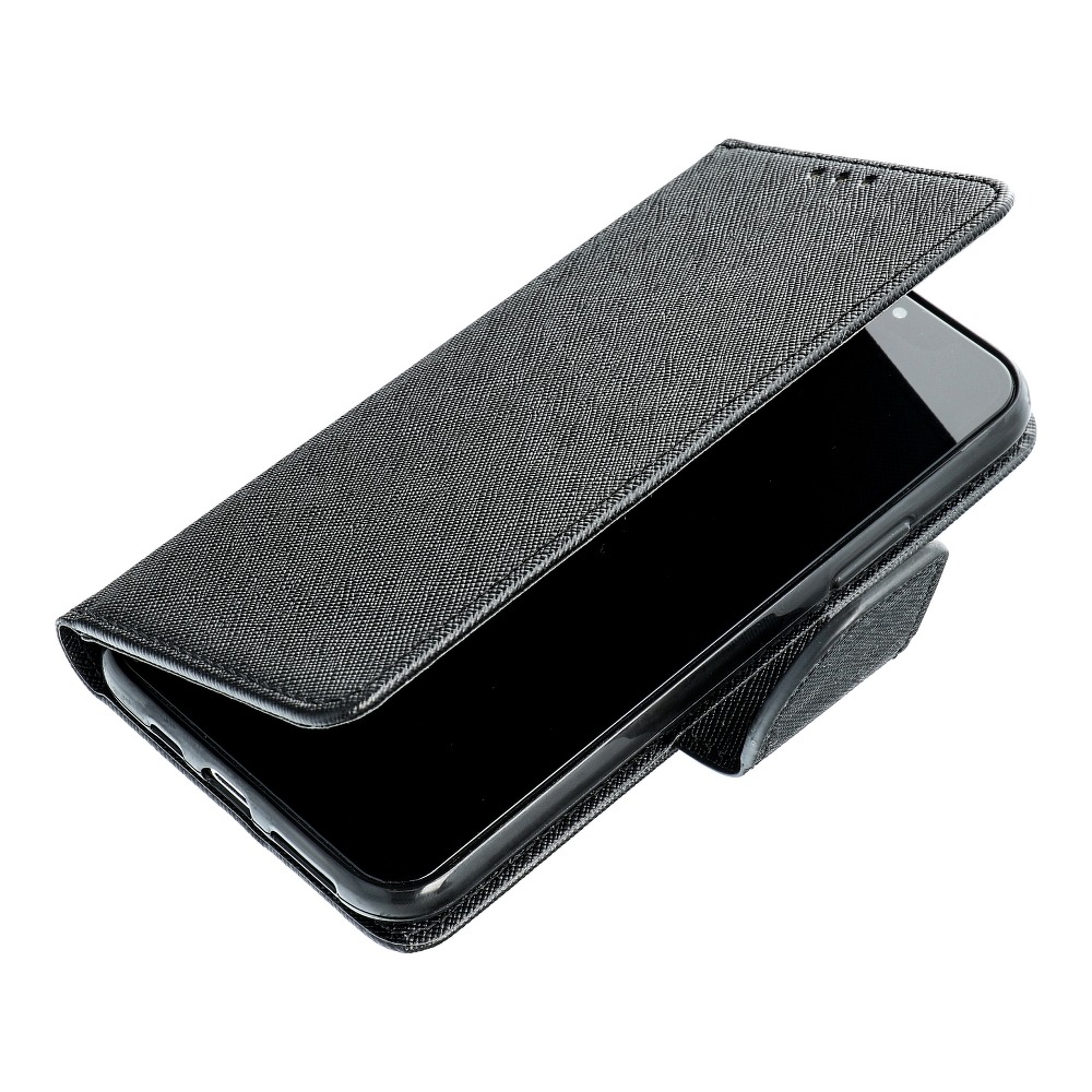 Apple iPhone 13 Mini Fancy book notesz tok (Fekete)