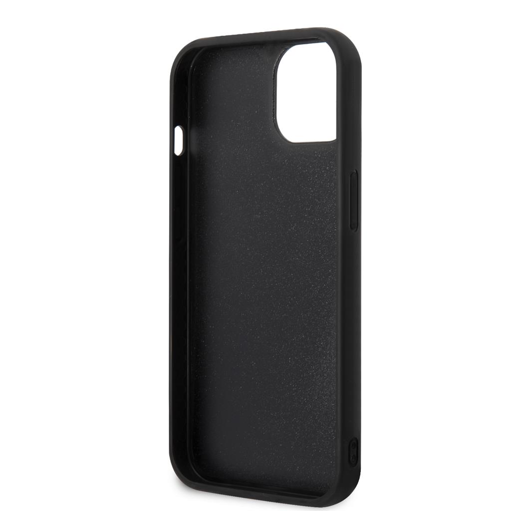 Apple iPhone 13 mini Karl Lagerfeld & Choupette 3D tok (Fekete) – KLHCP13S3DRKCK