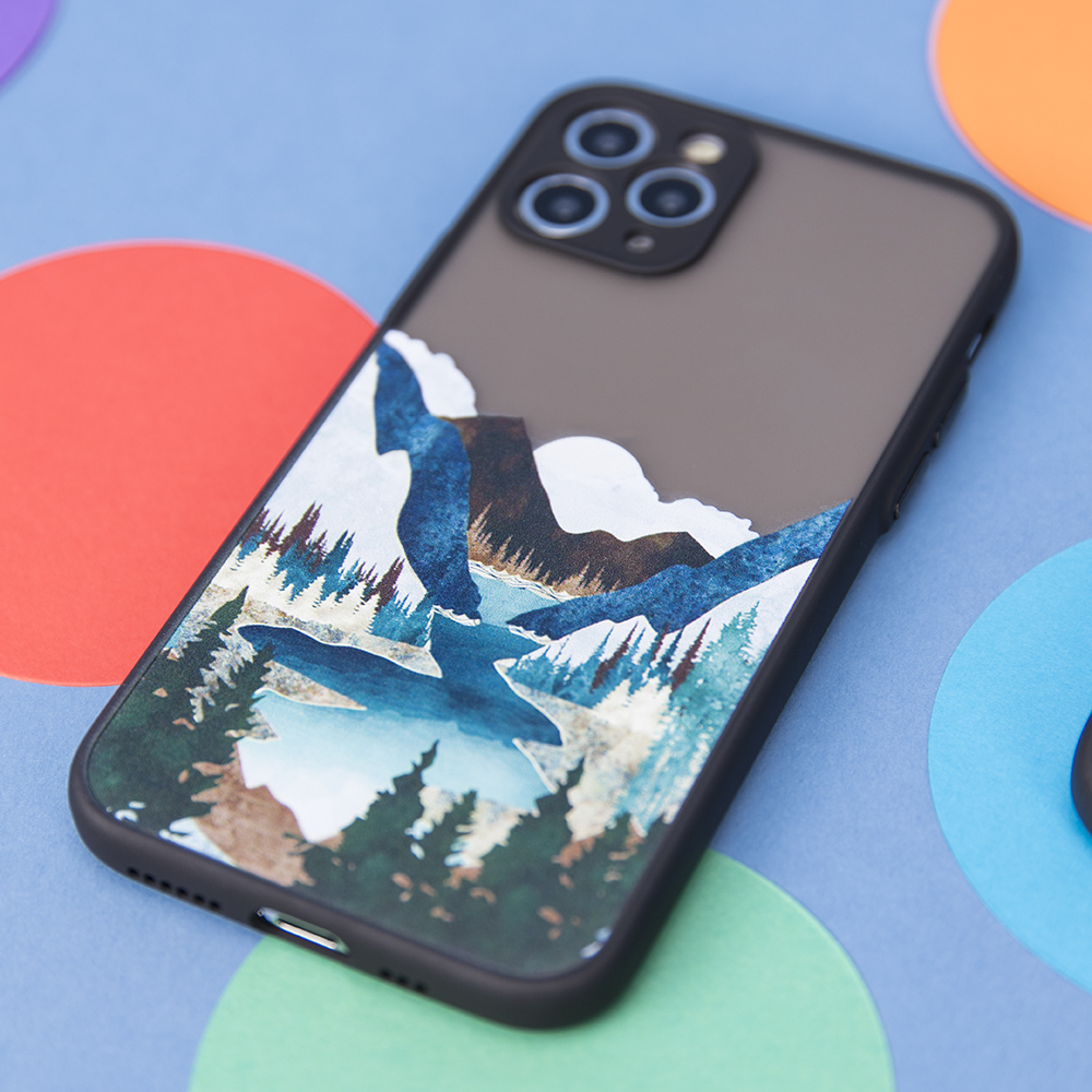 Apple iPhone 13 Mini szilikon hátlap tok (Landscape 2)