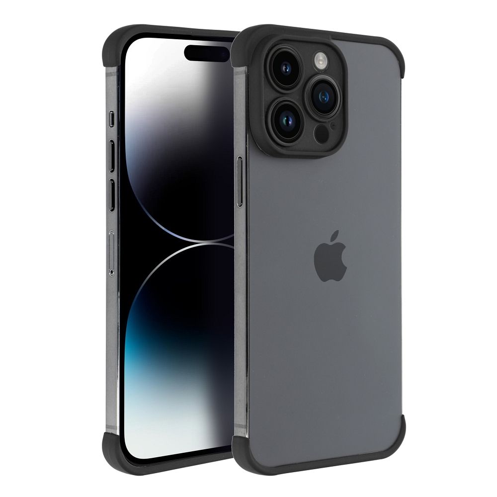 Apple iPhone 13 Mini Bumpers tok kameravédelemmel (Fekete)