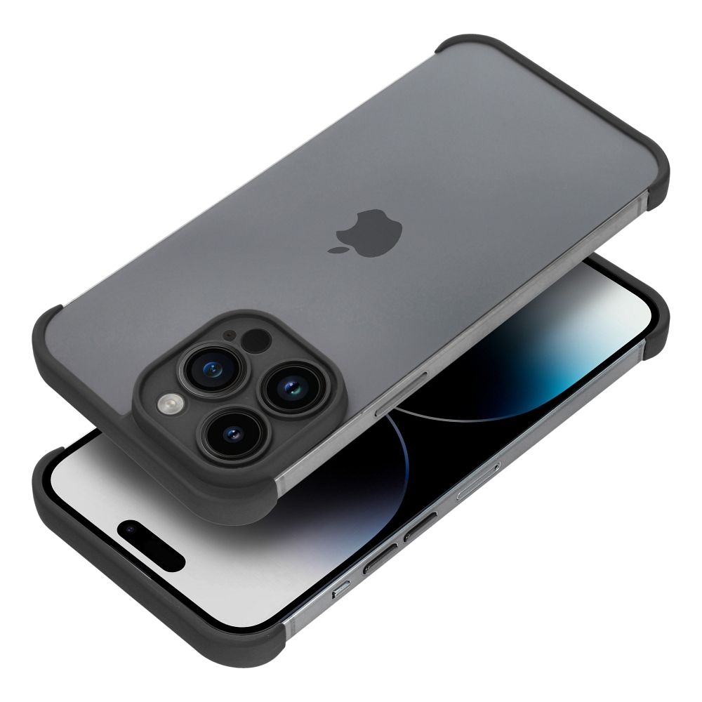 Apple iPhone 13 Mini Bumpers tok kameravédelemmel (Fekete)