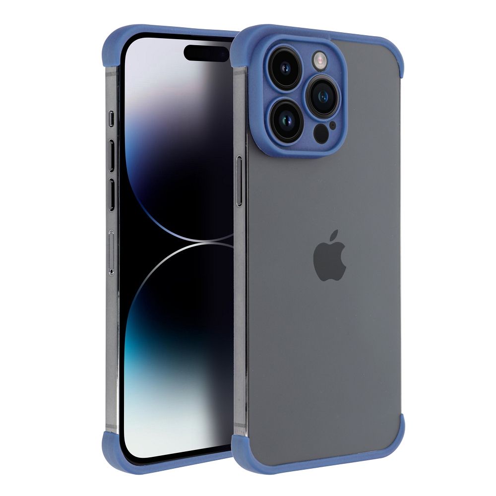Apple iPhone 13 Mini Bumpers tok kameravédelemmel (Kék)