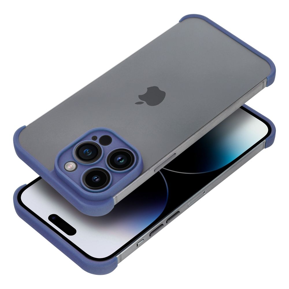 Apple iPhone 13 Mini Bumpers tok kameravédelemmel (Kék)