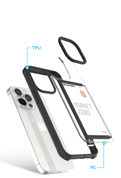 Apple iPhone 13 MOLAN CANO HN7 Magsafe strapabíró hátlap tok (Fekete) 9