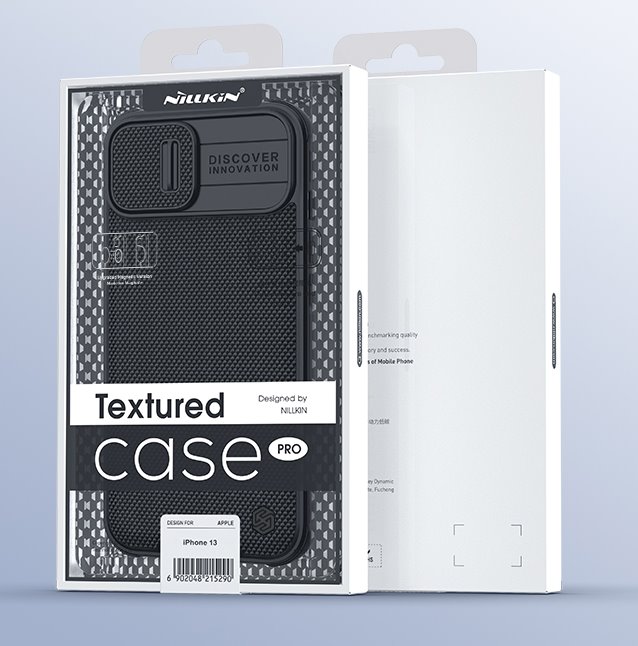 Apple iPhone 13 Nillkin textured pro magsafe hátlap tok (Fekete)