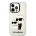 Apple iPhone 13 Pro Karl Lagerfeld IML Glitter Karl and Choupette NFT tok (Átlátszó) – KLHCP13LHNKCTGT