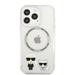 Apple iPhone 13 Pro Karl Lagerfeld MagSafe Compatible Karl and Choupette tok (Átlátszó) – KLHMP13LHKCT