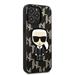 Apple iPhone 13 Pro Karl Lagerfeld Monogram Ikonik tok (Fekete) – KLHCP13LPMNIKBK