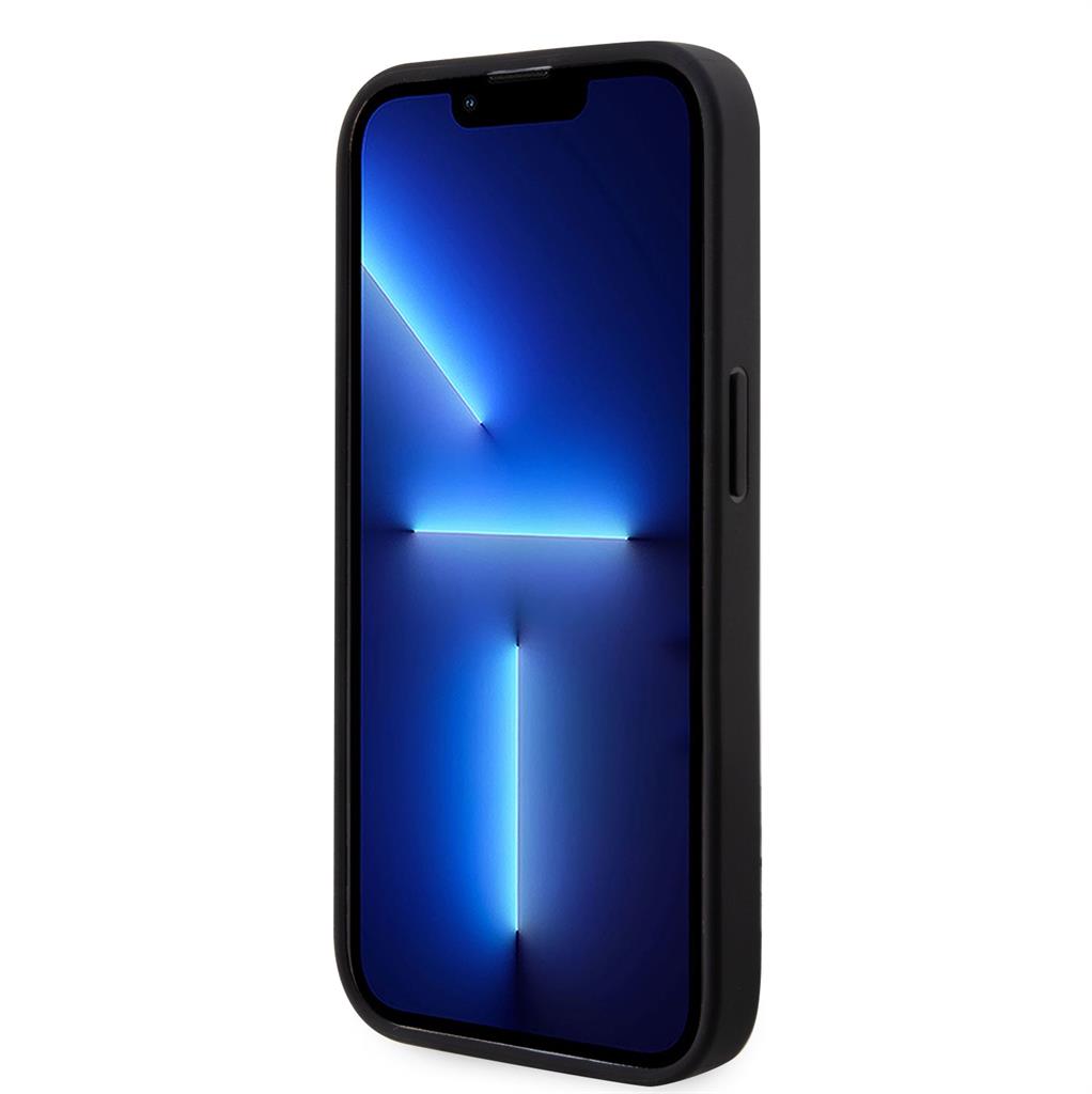 Apple iPhone 13 Pro Karl Lagerfeld PU Saffiano Karl and Choupette NFT tok (Fekete) – KLHCP13LSANKCPK