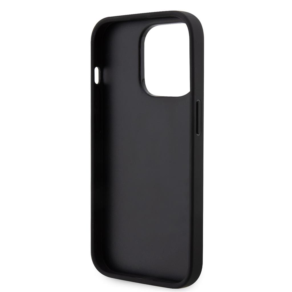 Apple iPhone 13 Pro Karl Lagerfeld PU Saffiano Karl and Choupette NFT tok (Fekete) – KLHCP13LSANKCPK