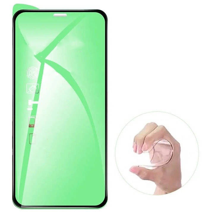 Apple iPhone 13 Pro Max / 14 Plus 9D kerámia üvegfólia, átlátszó (fekete keret)