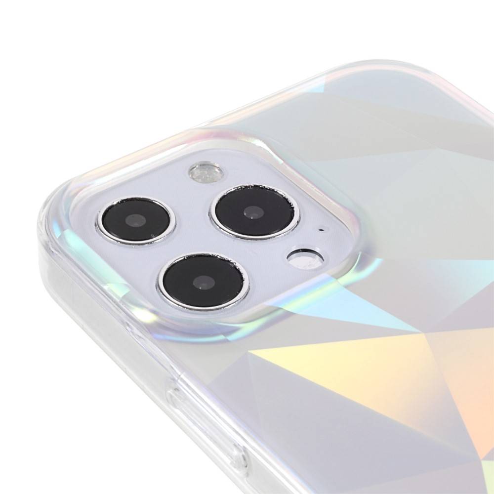 Apple iPhone 13 Pro Max (6,7") Kingxbar streamer hátlap tok, rács minta 3