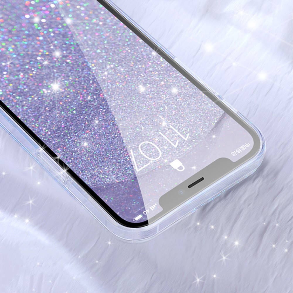 Apple iPhone 13 Pro Max Sulada luminous glitter hátlap tok (Rózsaszín) 3
