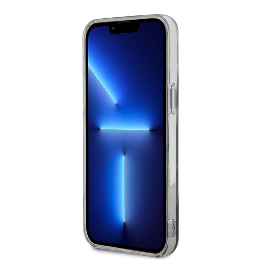 Apple iPhone 13 Pro Max Guess Marble IML MagSafe tok (Fekete) - GUHMP13XHTMRSK
