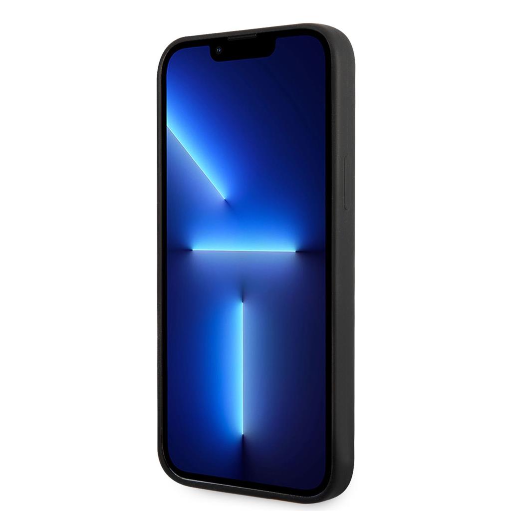 Apple iPhone 13 Pro Max Karl Lagerfeld Liquid Silicone Choupette NFT tok (Fekete) – KLHCP13XSNCHBCK