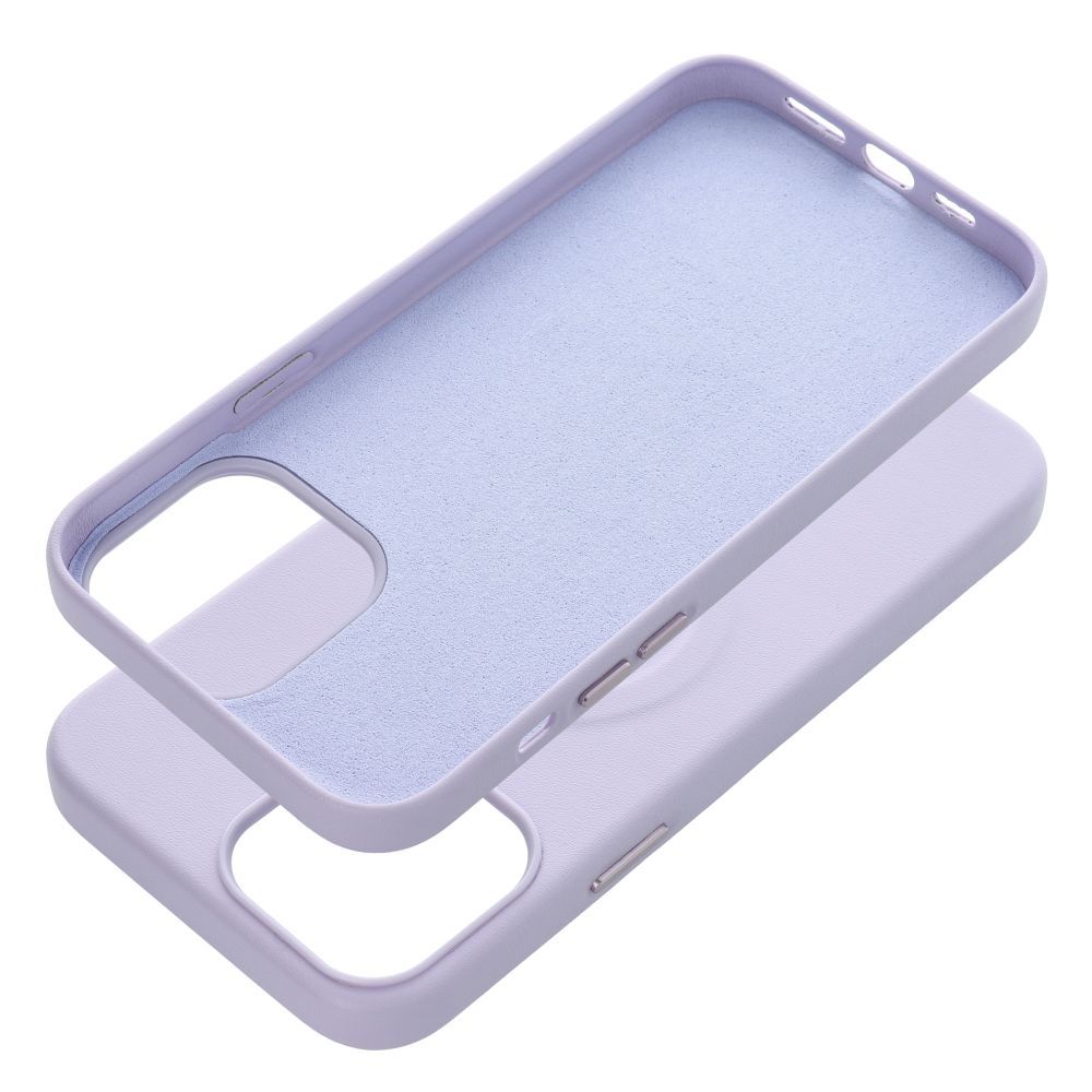 Apple iPhone 13 Pro Max Roar Leather magsafe hátlap tok (Lila)
