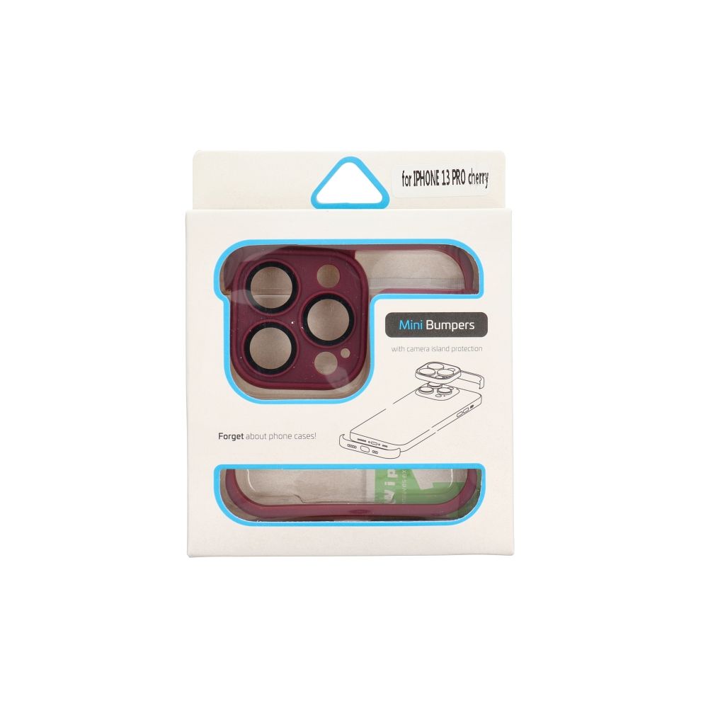Apple iPhone 13 Pro Mini Bumpers tok kameravédelemmel (Cseresznye)