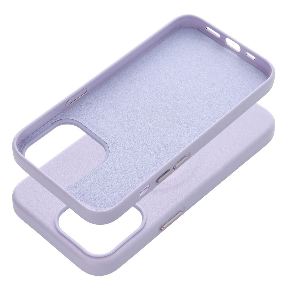 Apple iPhone 13 Pro Roar Leather magsafe hátlap tok (Lila)
