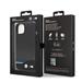 Apple iPhone 14 BMW M PU Carbon tok – Blue Line (Fekete) - BMHCP14S22NBCK