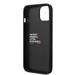 Apple iPhone 14 BMW M PU Carbon tok – Blue Line (Fekete) - BMHCP14S22NBCK