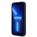 Apple iPhone 14 BMW M Liquid Silicone tok – Tricolor (Fekete) - BMHCP14S22SMPK