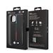 Apple iPhone 14 BMW M tok – Tricolor Stripe (Fekete) - BMHCP14S22PVTK