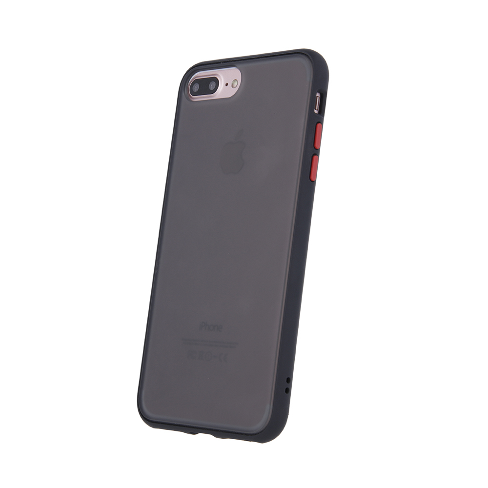 Apple iPhone 14 colored buttons hátlap tok (Fekete)