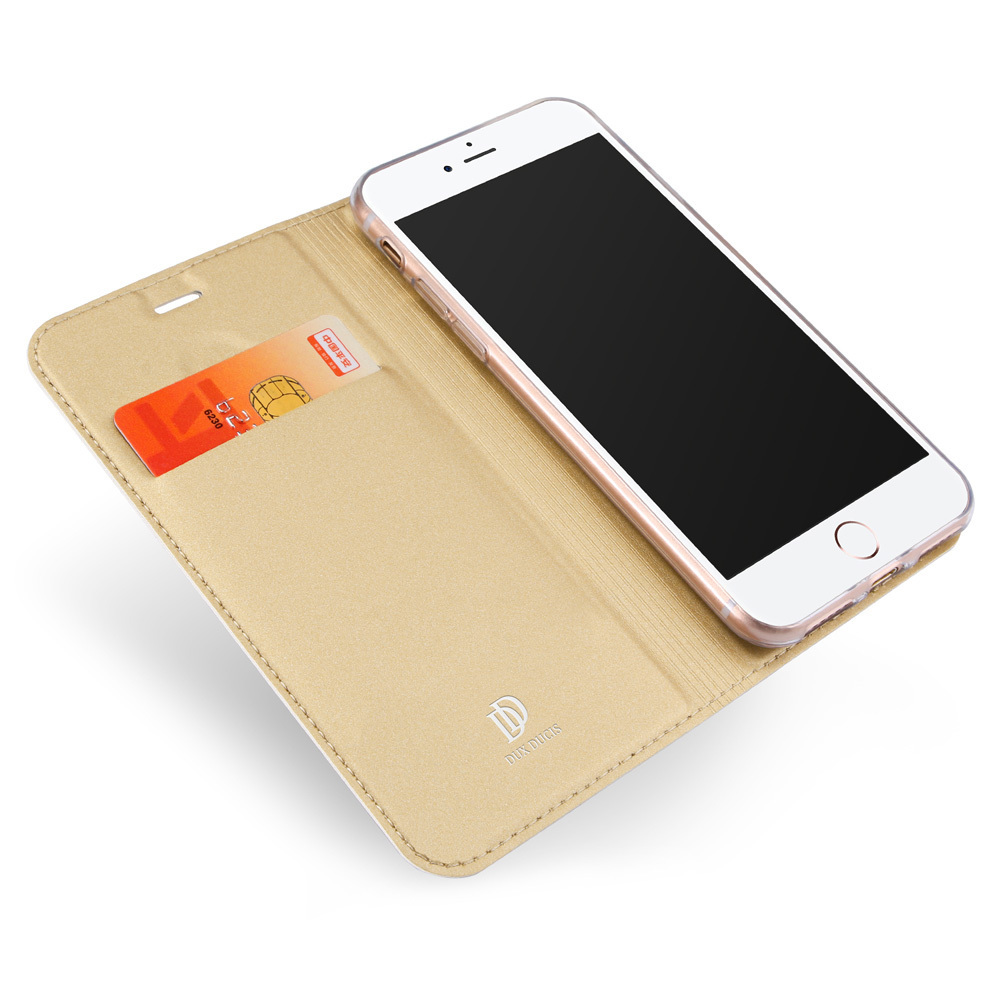 Apple iPhone 14 Dux Ducis Skin Pro notesz tok (Arany)