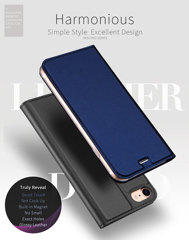 Apple iPhone 14 Dux Ducis Skin Pro notesz tok (Fekete)