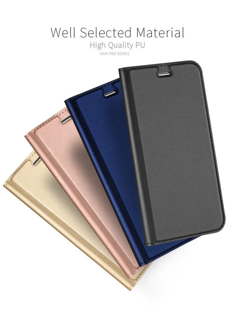 Apple iPhone 14 Dux Ducis Skin Pro notesz tok (Fekete)