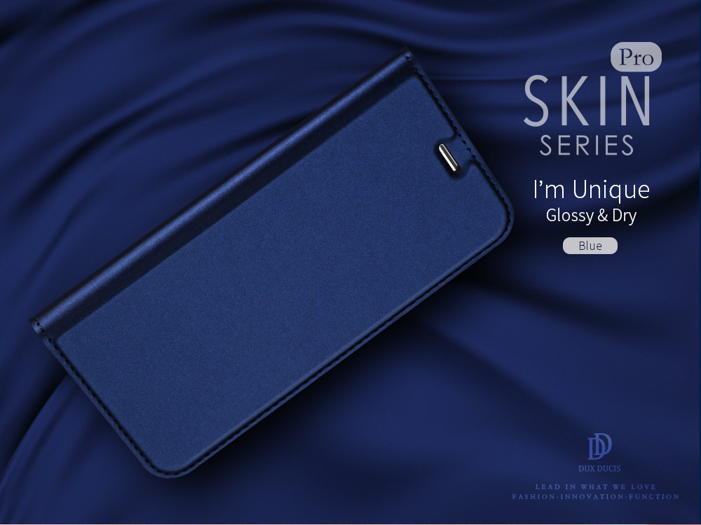 Apple iPhone 14 Dux Ducis Skin Pro notesz tok (Kék)