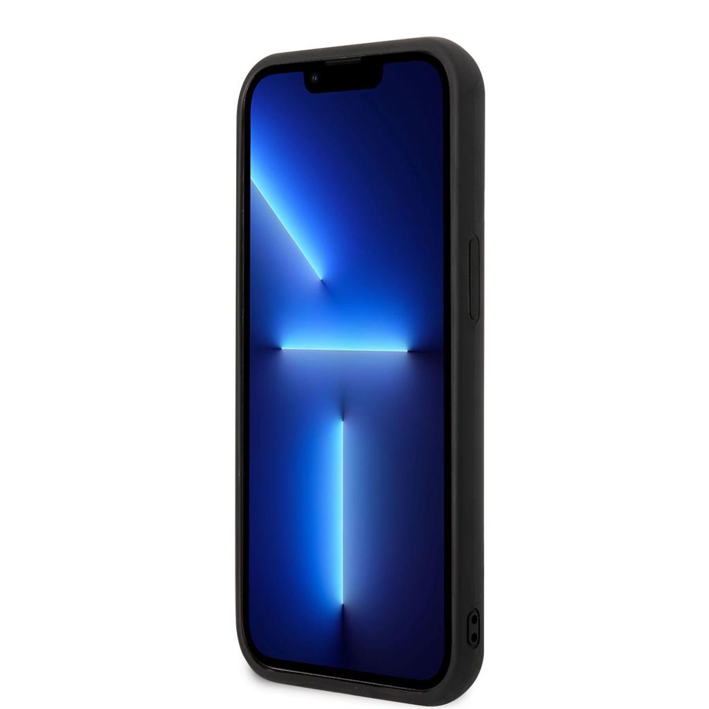 Apple iPhone 14 Karl Lagerfeld & Choupette 3D tok (Fekete) – KLHCP14S3DRKCK