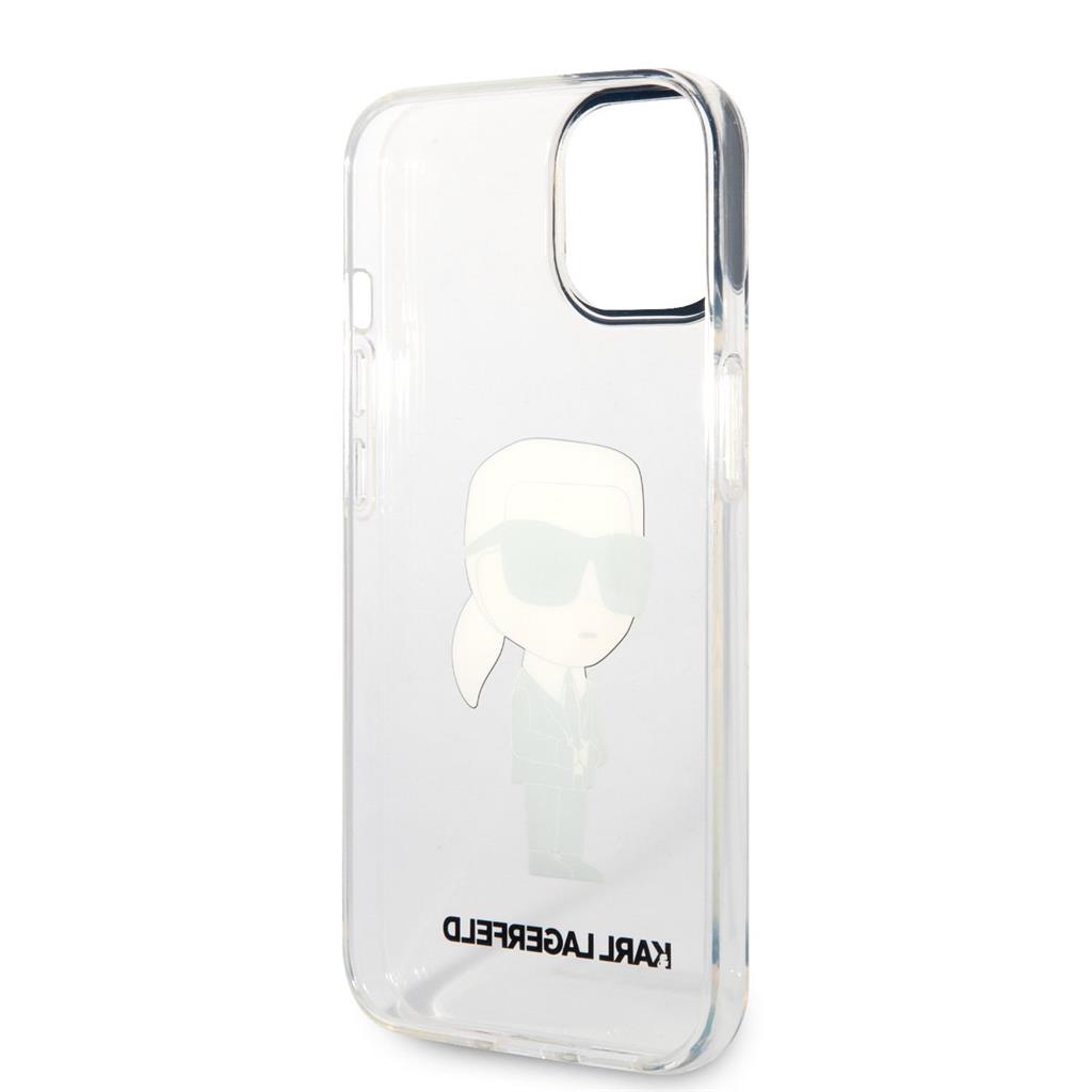 Apple iPhone 14 Karl Lagerfeld IML Ikonik NFT tok (Átlátszó) – KLHCP14SHNIKTCT